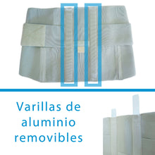 Cargar imagen en el visor de la galería, Faja Sacrolumbar Rigida Beige